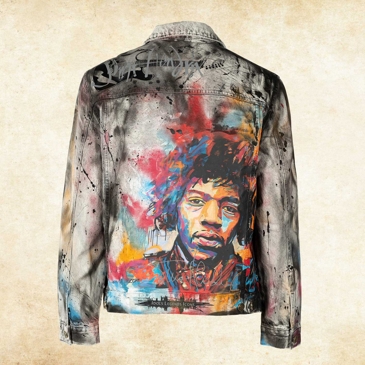 Jimi hendrix denim jacket online